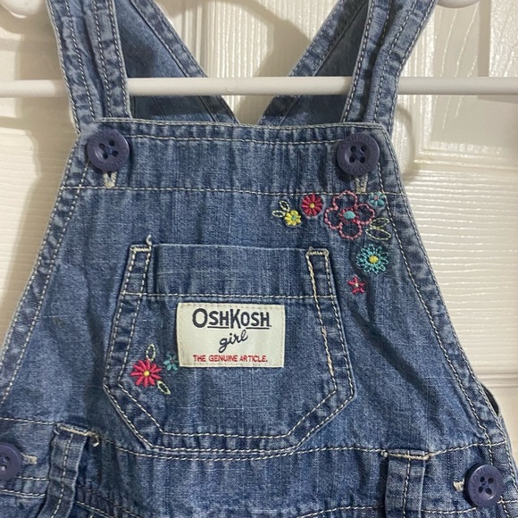Oshkosh B’Gosh Denim Shortalls - Picture 5 of 8